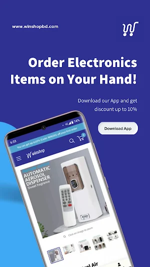 Winshop Online Shopping App Screenshot 2