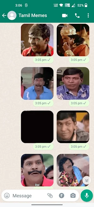 Vadivelu Animated Stickers Screenshot 0