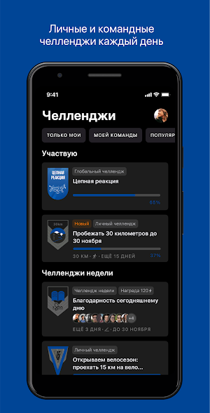 Спортивный вызов Screenshot 1