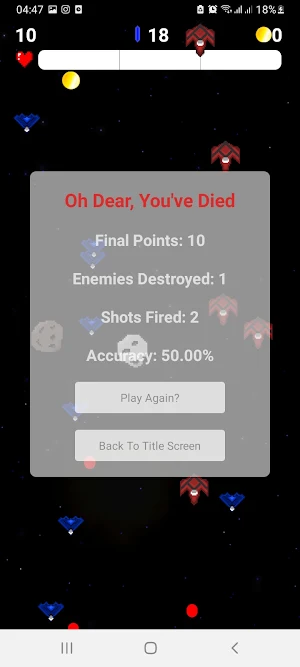 Simple Space Shooter Screenshot 2