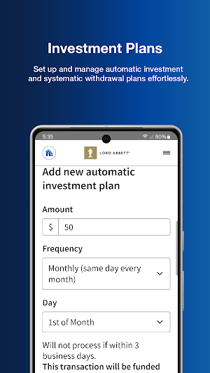 Lord Abbett Shareholder App Screenshot 1