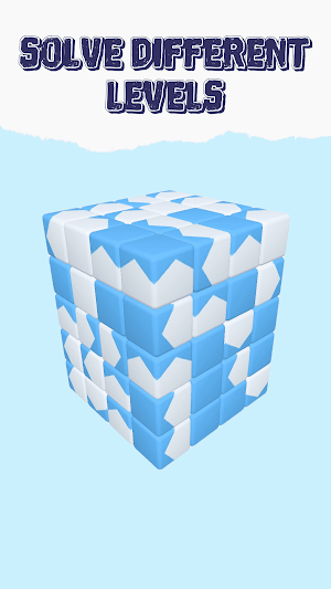 Tap away 3D - Puzzle game Screenshot 0