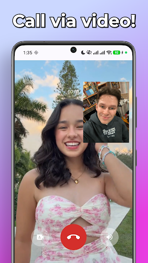 JustJules Fake Call & Chat Screenshot 1