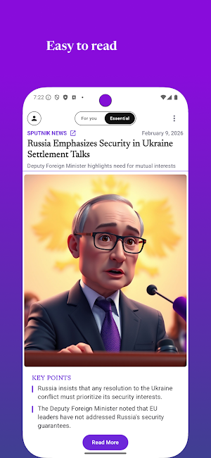 Purple News Screenshot 2