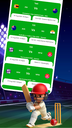 Live Cricket TV HD Streaming Screenshot 1