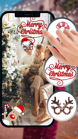 Merry Christmas Photo Editor Screenshot 2