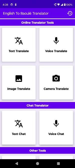 English To Baoulé Translator Screenshot 0