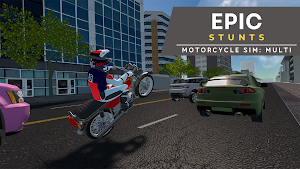 Motorcycle Sim: Multi Screenshot 0