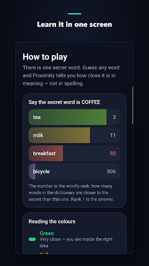 Proximity: Word Game Screenshot 3