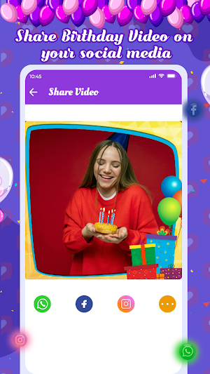 Latest Birthday Video Maker Screenshot 3