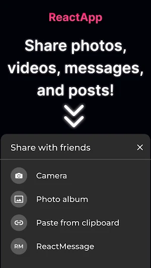 ReactApp Screenshot 1