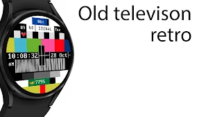 No Signal – Retro TV Watchface Screenshot 3
