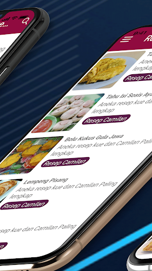 Resep Camilan dan Kue Offline Screenshot 2