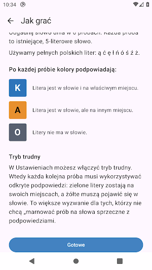 Słowomir: 5 liter, słowo dnia Screenshot 1