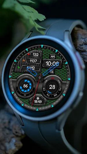 Hybrid NESSCA URX89 Watch face Screenshot 3