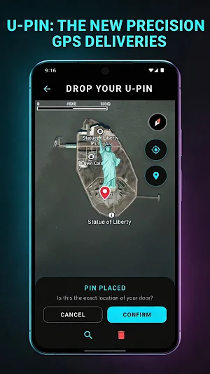 U-Pin: Delivery Screenshot 1