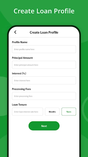 EMI Manager - Loan Calculator Screenshot 1