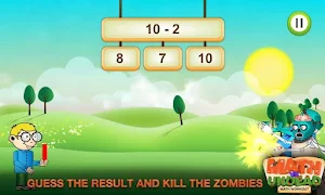 Math vs. Undead: Math Workout Screenshot 1