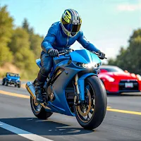 Bike vs Cars Racing Race Game