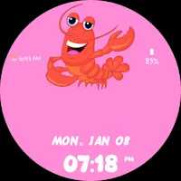 lobster Watch Face