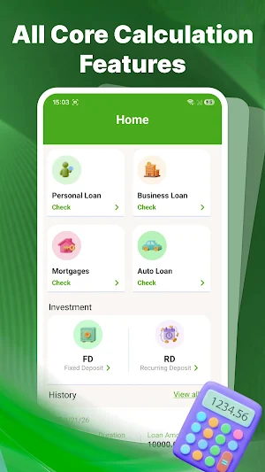 Loan Calculator Easy Screenshot 0