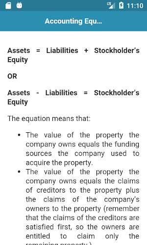 Basic Financial Accounting Screenshot 0