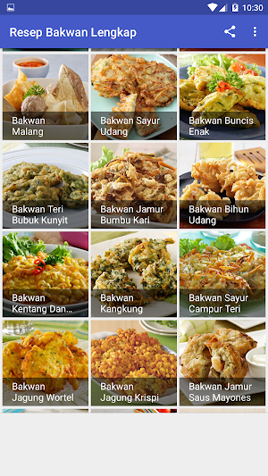 Resep Bakwan Lengkap Screenshot 3