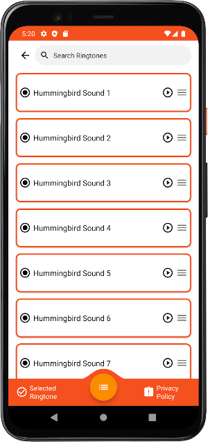 Hummingbird Sound Screenshot 2