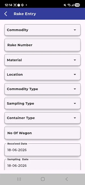 LIMS Screenshot 1