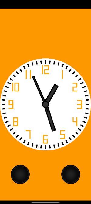 Analog clock vfna Screenshot 0