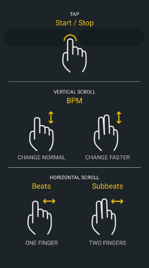 NewPower Metronome Screenshot 1