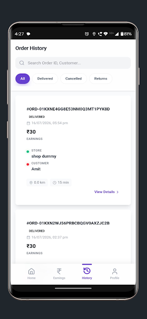QuickeMart Delivery Screenshot 3
