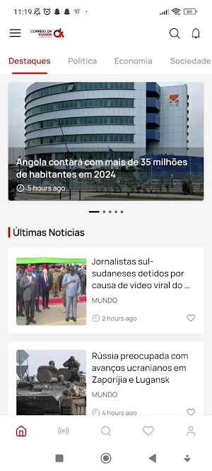 Correio da Kianda Screenshot 2