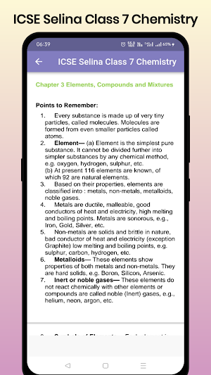 ICSE Selina Class 7 Chemistry Screenshot 2