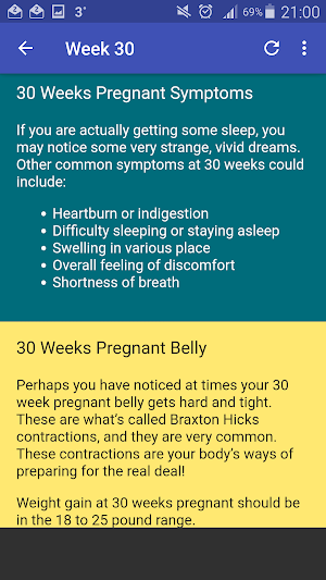 Stages of Pregnancy Screenshot 3