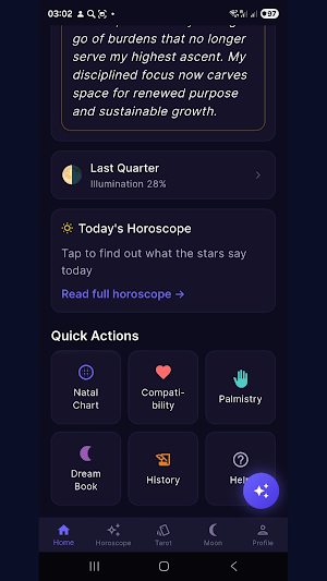 Stellara — AI Astrologer Screenshot 3