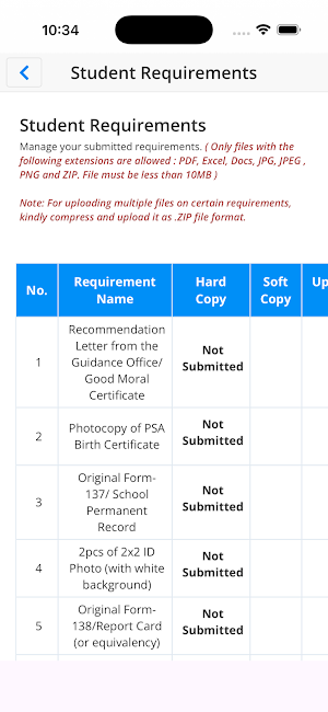 Treston Mobile Portal Screenshot 2