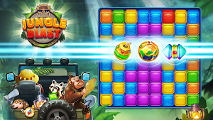 Jungle Blast  -  Jewels Crush Puzzle Game Screenshot 0