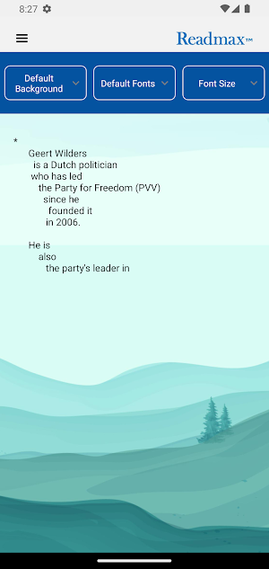 Readmax Screenshot 2