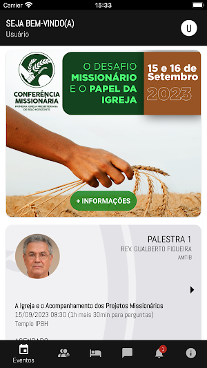 Conferência IPBH Screenshot 1