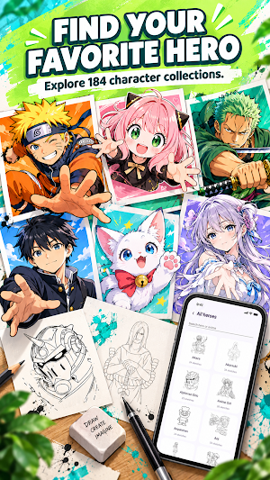 Ar Draw Anime Screenshot 0