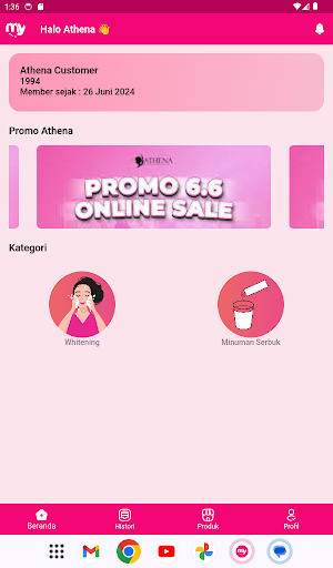 MyAthena Screenshot 2