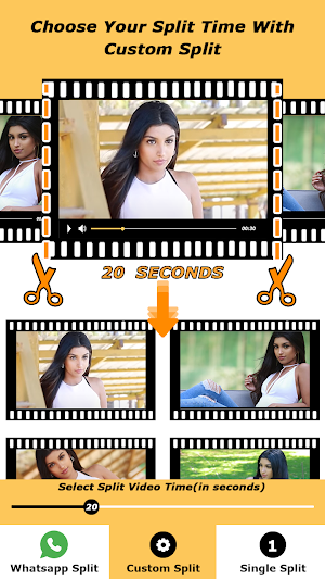 Video Splitter For Status & Story -WA Status Saver Screenshot 1