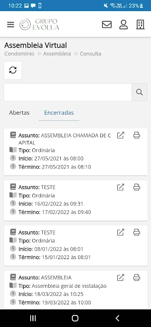 GRUPO EVOLUA Screenshot 3