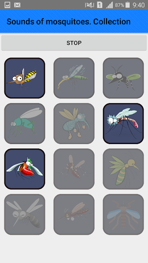 Sounds of a mosquito. Collection Screenshot 1