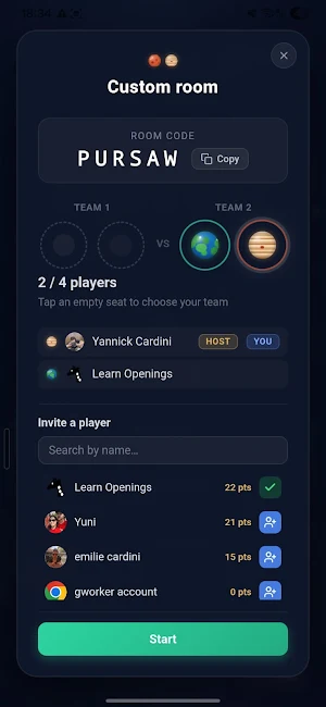 Mercury: Keezen & Tock Online Screenshot 1