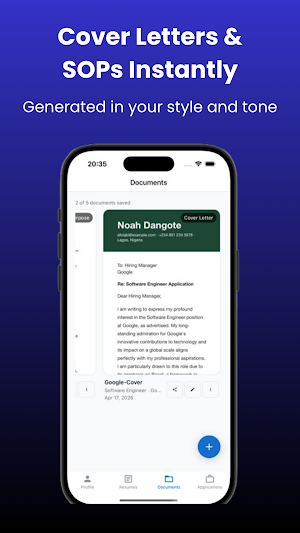 Applyd Hub: AI CV Builder Screenshot 3