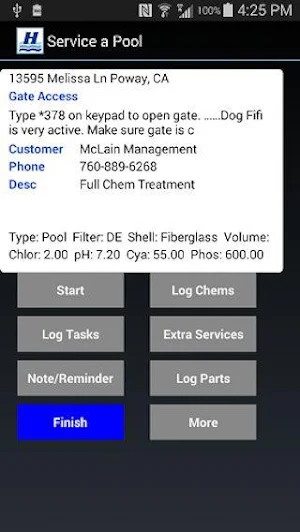 HydroScribe Mobile App Screenshot 1
