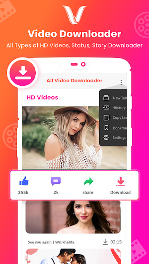 All Video Downloader - Free Video Downloader App Screenshot 1