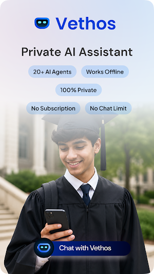 Vethos: Offline AI Chatbot Screenshot 0